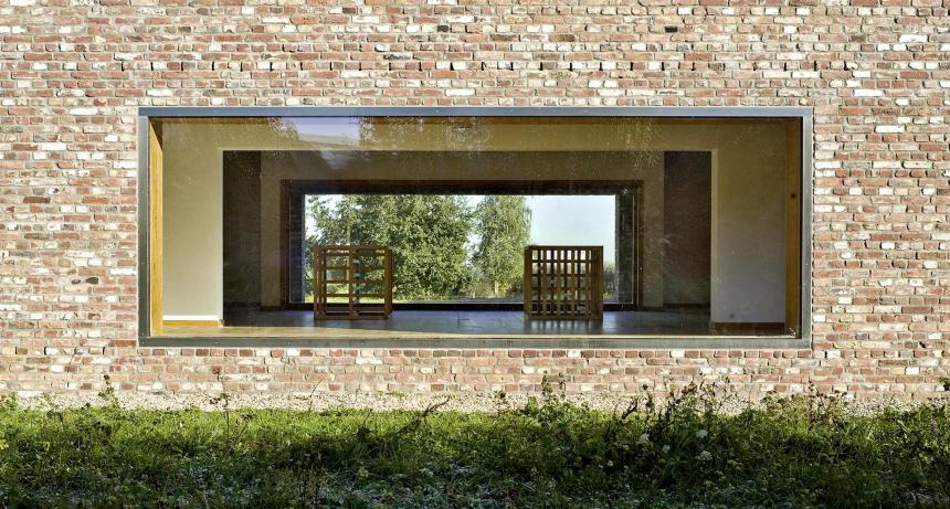 Siza-Pavillon Insel Hombroich 